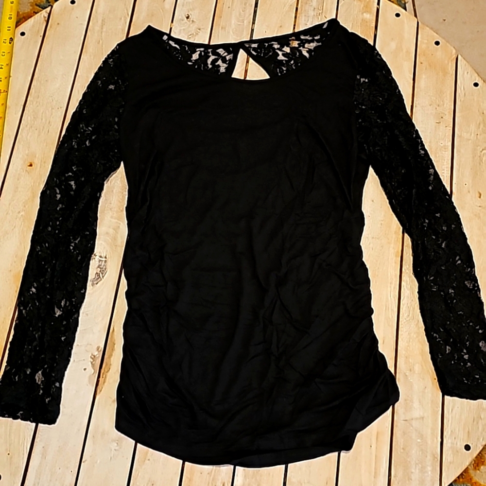 💥4 for$25💥Women's 3xl slim fit Bozzolo Long sleeve lace stretch